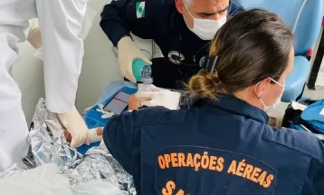 Bebê de um ano fica gravemente ferido após explosão de panela de pressão, em Araruna 