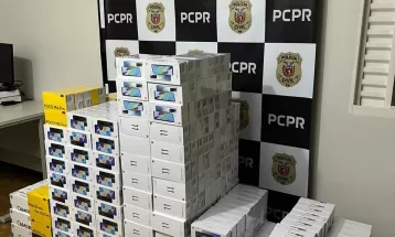 Policial civil e outras três pessoas são presos em operação contra grupo suspeito de transportar celulares de contrabando em viaturas policiais 