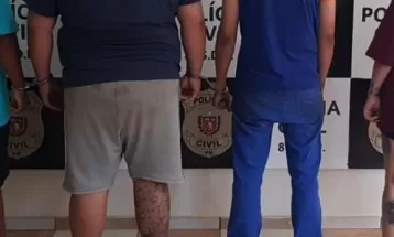 Cinco pessoas são presas durante operação de organização criminosa e tráfico de drogas em Paranavaí