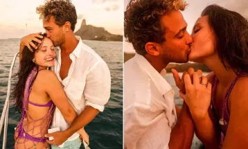 Larissa Manoela e André Luiz Frambach anunciam noivado