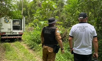 Corpo com marca de tiro é achado em Morretes, e polícia suspeita que seja de jovem sequestrada em Matinhos