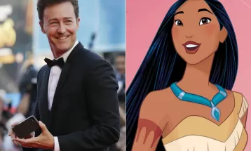 Edward Norton descobre que é descendente de 12ª geração de Pocahontas