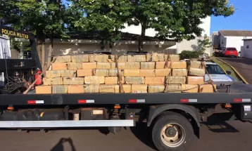 Dono de serralheria onde foram encontradas 2 toneladas de maconha é preso em Toledo, diz PM