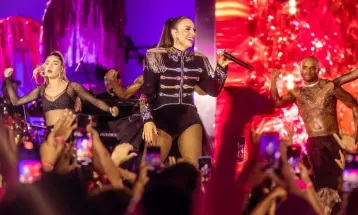 Ivete Sangalo grava disco ao vivo em Salvador, com músicas autorais, para a folia baiana