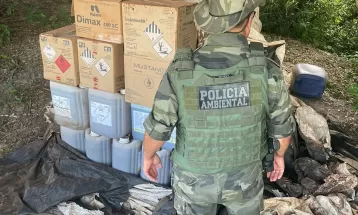Polícia Ambiental apreende mais de 4 toneladas de agrotóxicos sem nota fiscal, em Umuarama