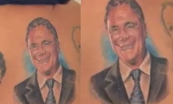 Senador que tatuou rosto de Alvaro Dias nas costas ficou com gabinete ocupado pelo paranaense por 23 anos