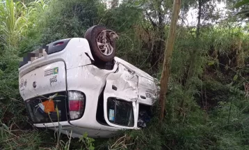 Motorista morre após veículo cair em barranco; vítima foi localizada quase 12 horas depois
