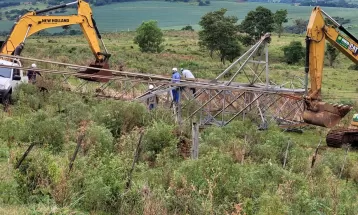 Torre de transmissão de Furnas é danificada no Paraná: 'Ação humana', afirma delegado da PF