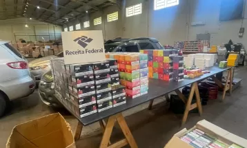 Quatro pessoas são presas em operação da PF e Receita Federal de combate ao contrabando e descaminho