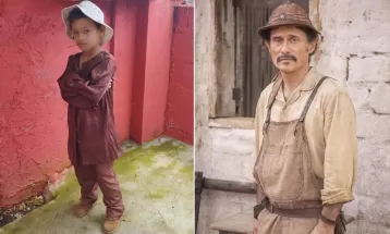 Menino 'noveleiro' de 8 anos se inspira em Timbó, de 'Mar do Sertão': 'Lembro dos meus avós'