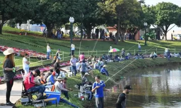 Prefeitura de Umuarama libera pesca amadora no Lago Aratimbó ao fins de semana