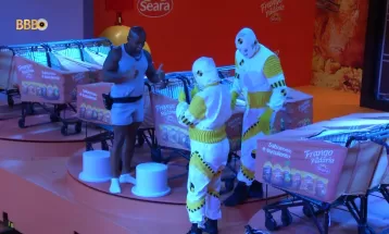 'BBB 23': Cezar é o último a deixar da Prova do Líder 