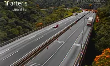 Estradas no Paraná: Veja como está a situação da BR-277, da BR-376 e da Estrada da Graciosa nesta terça (14)