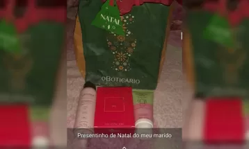 Mulher posta presentes de marido na internet, e polícia prende homem ao descobrir que itens foram roubados em Guamiranga