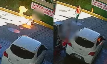 'Escutava o barulho do fogo quando acende, aquilo me perturbou por algumas noites', diz cliente incendiado por frentista 