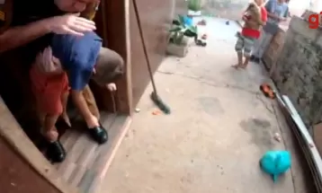 VÍDEO: Menino fica sem respirar após convulsão e é salvo por policiais militares no Paraná