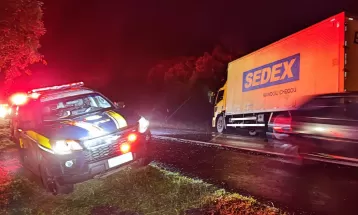 Homem morre atropelado por caminhão na BR-376 em Prudentópolis