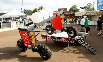 Empresa de Londrina se inspira em equipamento da Nasa para exploração em Marte e cria 'rover' para agricultura 