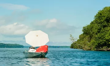 2 soldados ficam feridos após batida entre barco da Capitania Fluvial e embarcação do BPFron