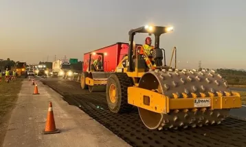 Obras de pavimentação interdita parcialmente BR-376 em Tijucas do Sul a partir desta segunda (22)