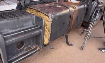 VÍDEO: Receita Federal apreende 1 tonelada de maconha escondida em tanque de combustível e pneus de caminhão no PR