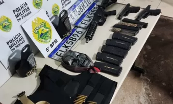 Polícia prende três suspeitos de terem assassinado a tiros de fuzil um jovem em frente de condomínio onde morava, em Maringá