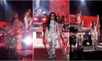 Beyoncé diz estar orgulhosa de Blue Ivy, que se apresentou em show com a cantora