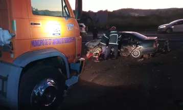 Três pessoas morrem e três ficam feridas em acidente na BR-163, em Santo Antônio do Sudoeste