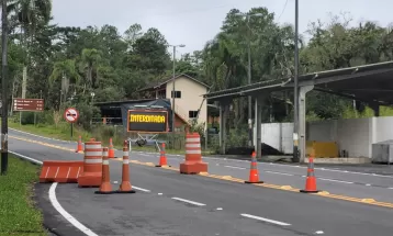 Estrada da Graciosa é liberada para tráfego após três dias de interdição