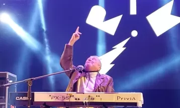 VÍDEO: Luiz Schiavon se emocionou e agradeceu a Deus em 1º show após 18 meses de internação