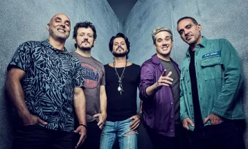 Jota Quest recebe Beto Lee, Rael e Vitor Kley na gravação de show em estádio de Porto Alegre