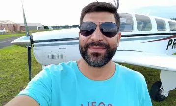 'Estamos sem condições de falar', diz pai de piloto sobre desaparecimento de avião no Paraná