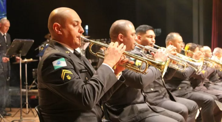 Teatro Guaíra recebe show da Banda Sinfônica da PMPR nesta semana