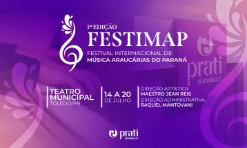 Toledo sedia I Festival Internacional de Música Araucárias do Paraná
