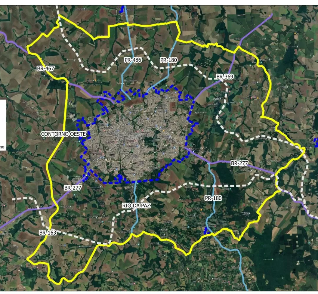Cascavel terá estudos para implantação de Anel Viário