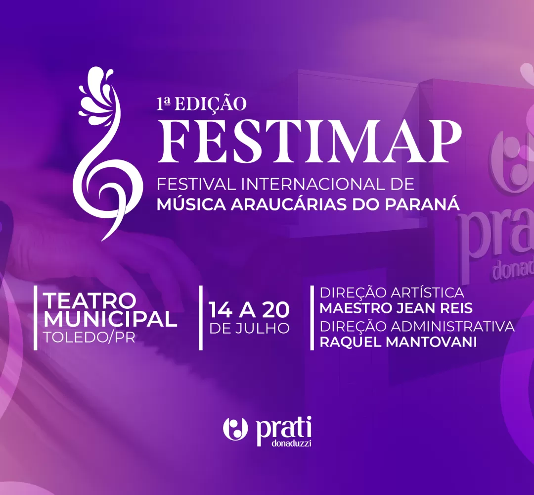 Toledo sedia I Festival Internacional de Música Araucárias do Paraná