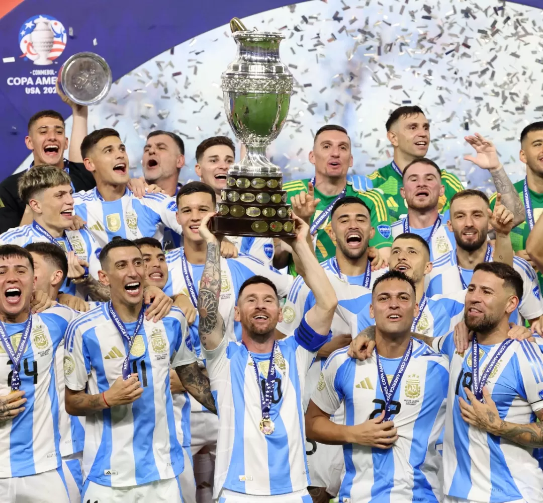 Argentina se torna a maior campeã da Copa América