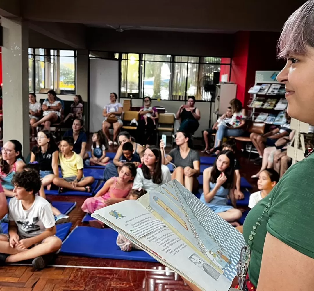 Biblioteca de Cascavel recebe programa ‘Férias com Leitura’
