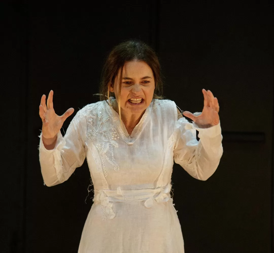 Peça no Guairinha traz atriz Cláudia Abreu imersa no universo de Virginia Woolf