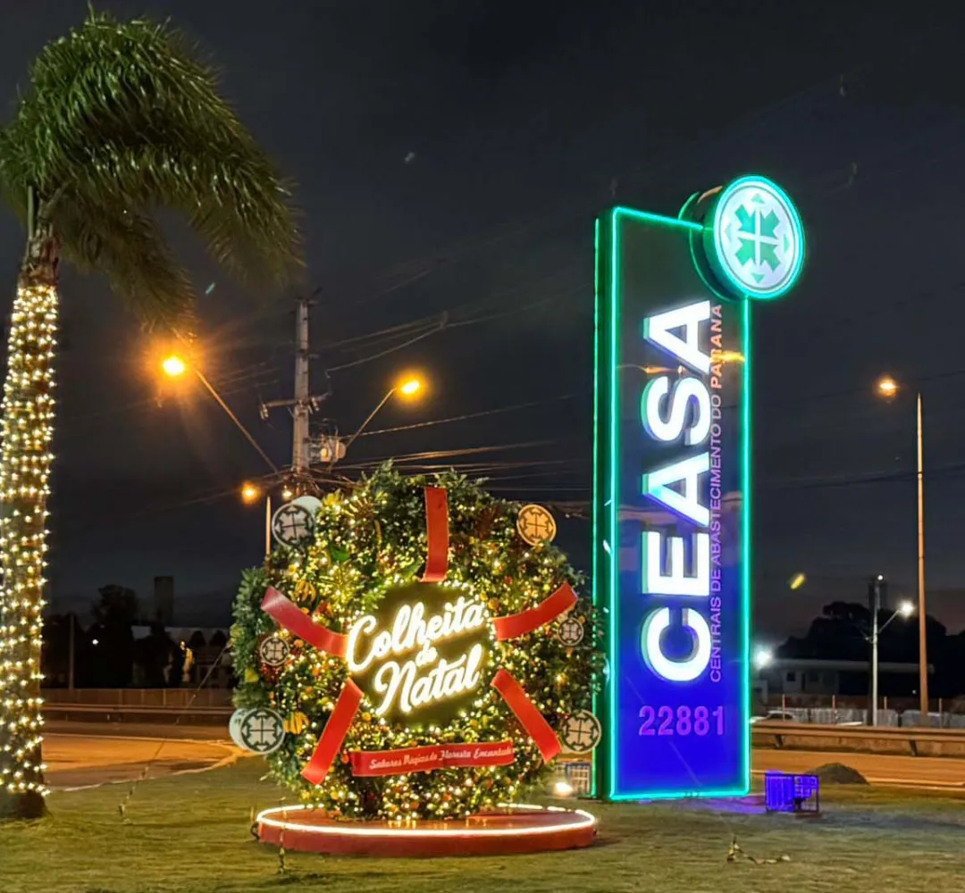 "Sabores Mágicos": espetáculo de Natal da Ceasa Curitiba começa nesta sexta-feira