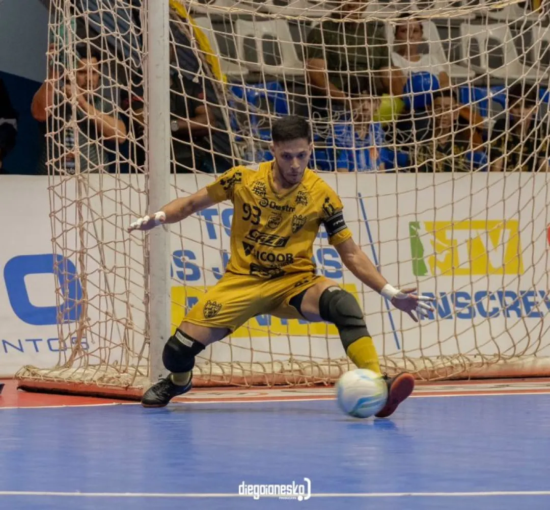 Cascavel Futsal anuncia a chegada do goleiro Gustavinho