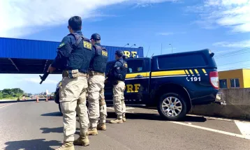 PRF registra aumento em número de acidentes durante Ano Novo