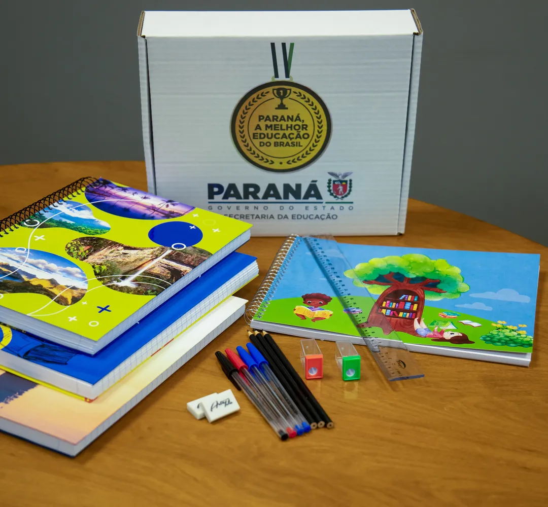 Distribuição de materiais escolares pelo governo beneficia população, mas afeta papelarias