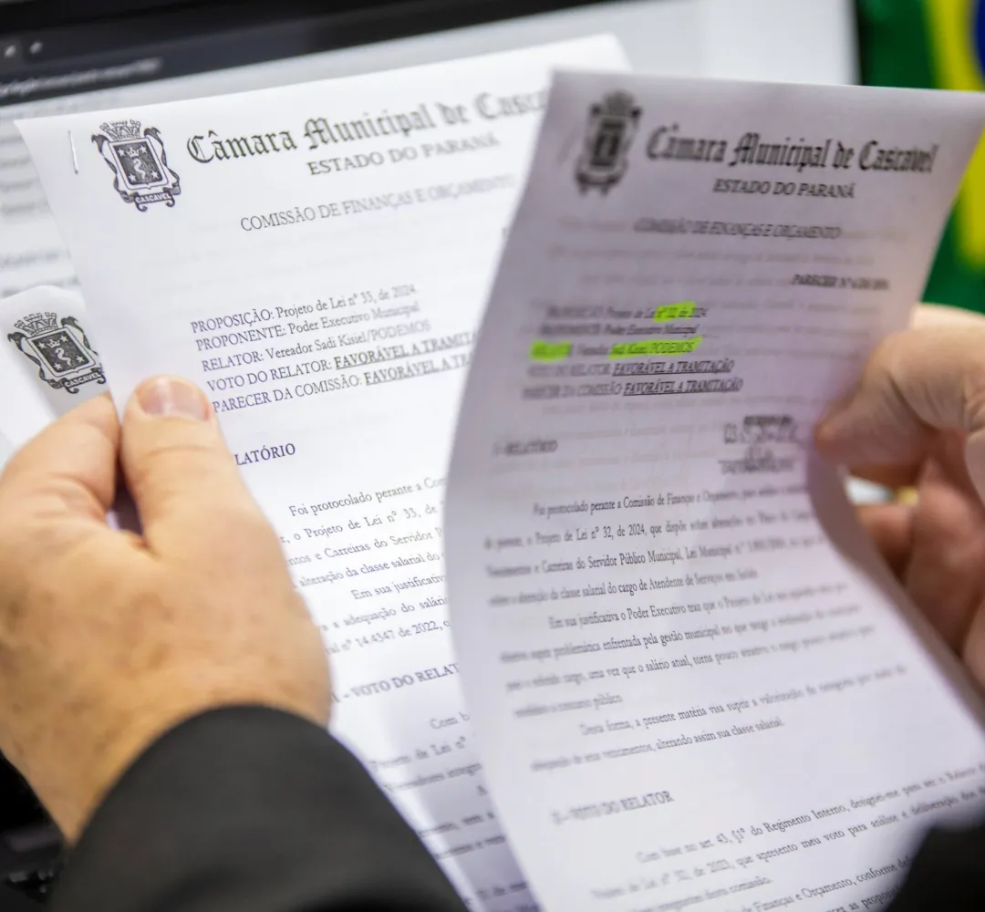 Primeira sessão da Câmara de Cascavel define composição das comissões