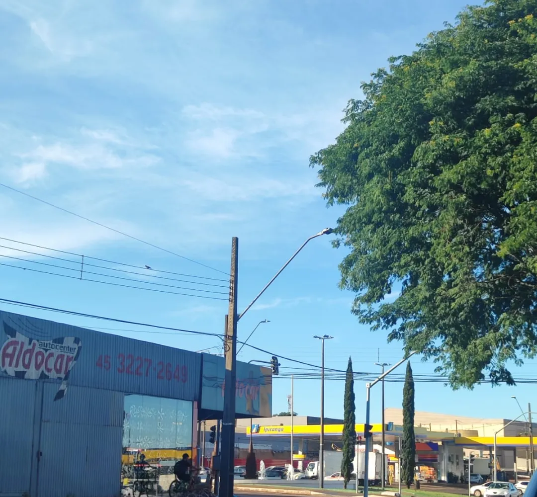 Sexta-feira será abafada e com risco de temporais em Cascavel