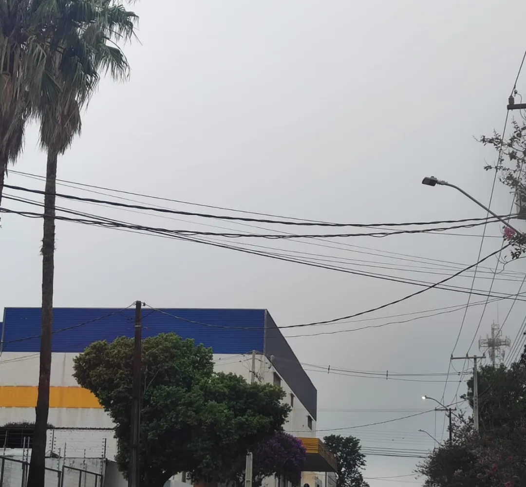 Chuva e ventos intensos marcam a terça-feira em Cascavel