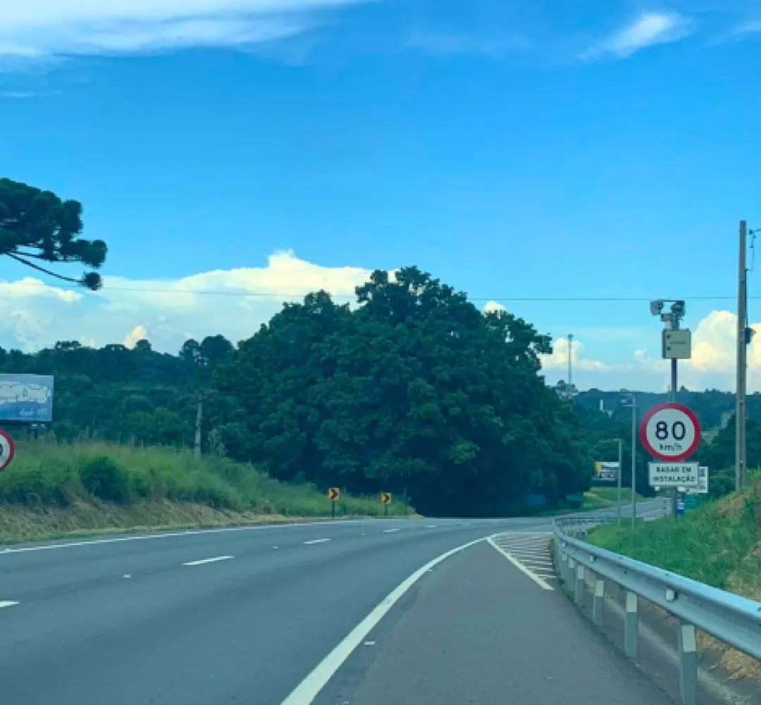 Atenção motoristas: radares começam a operar em rodovias federais do Paraná