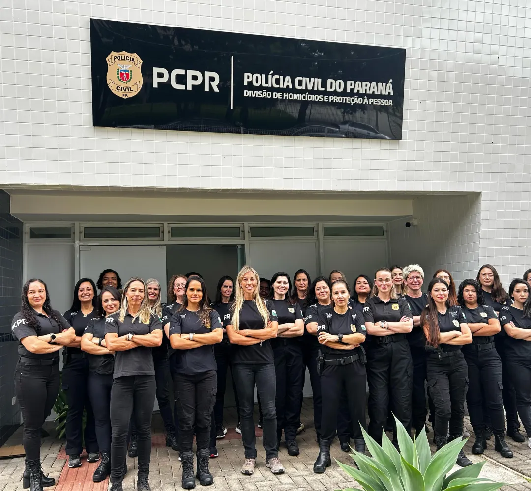 Força feminina: PCPR destaca o atuação das policiais civis no Dia Internacional da Mulher