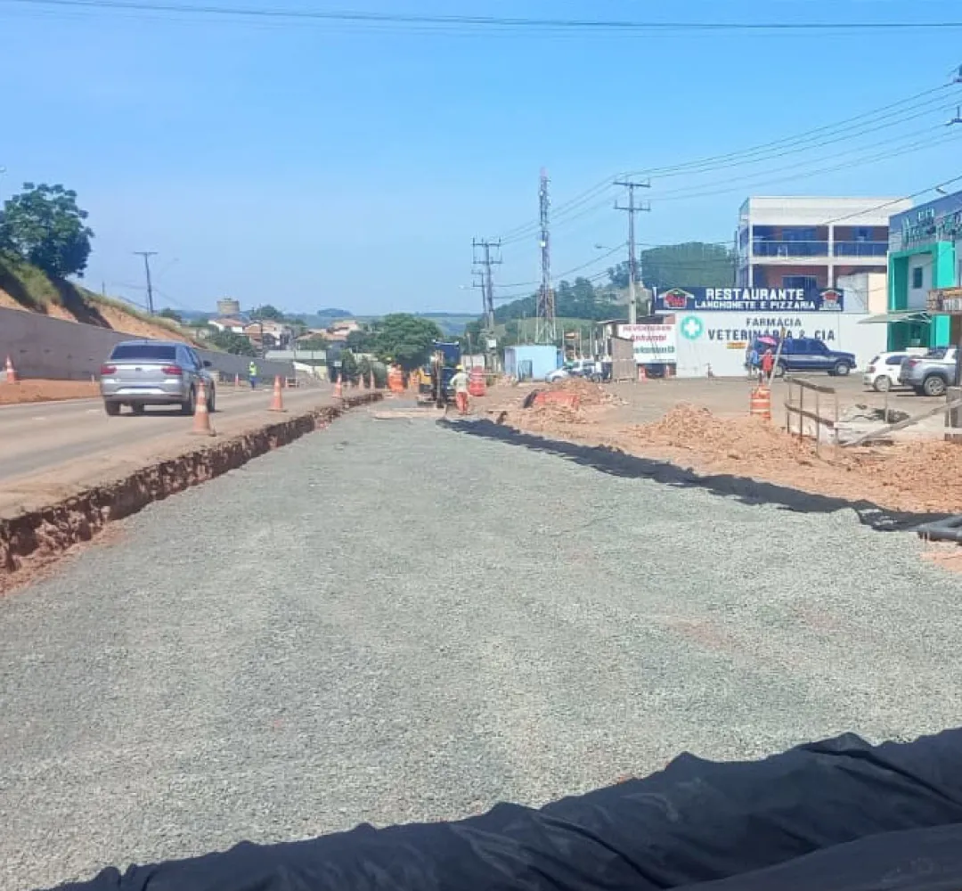 Para construção de passarela, PR-160 será interditada na área urbana de Imbaú no fim de semana