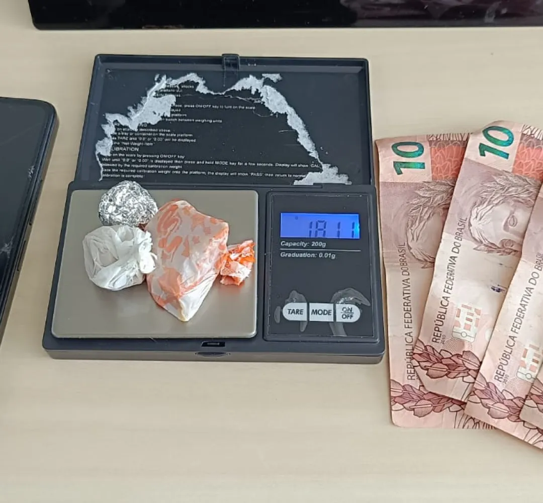 Polícia Civil prende homem por tráfico de drogas no bairro Santa Cruz, em Cascavel